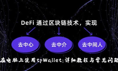 如何在电脑上使用tpWallet：详细教程与常见问题解答